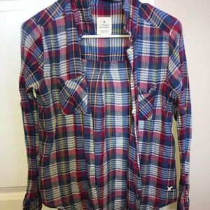 American vintage boyfriend flannel